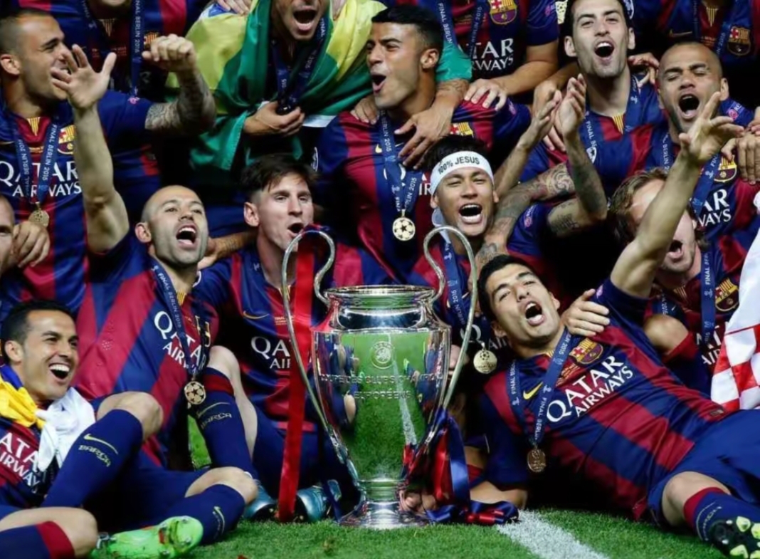 欧洲冠军联赛决赛，德国队横扫对手夺冠